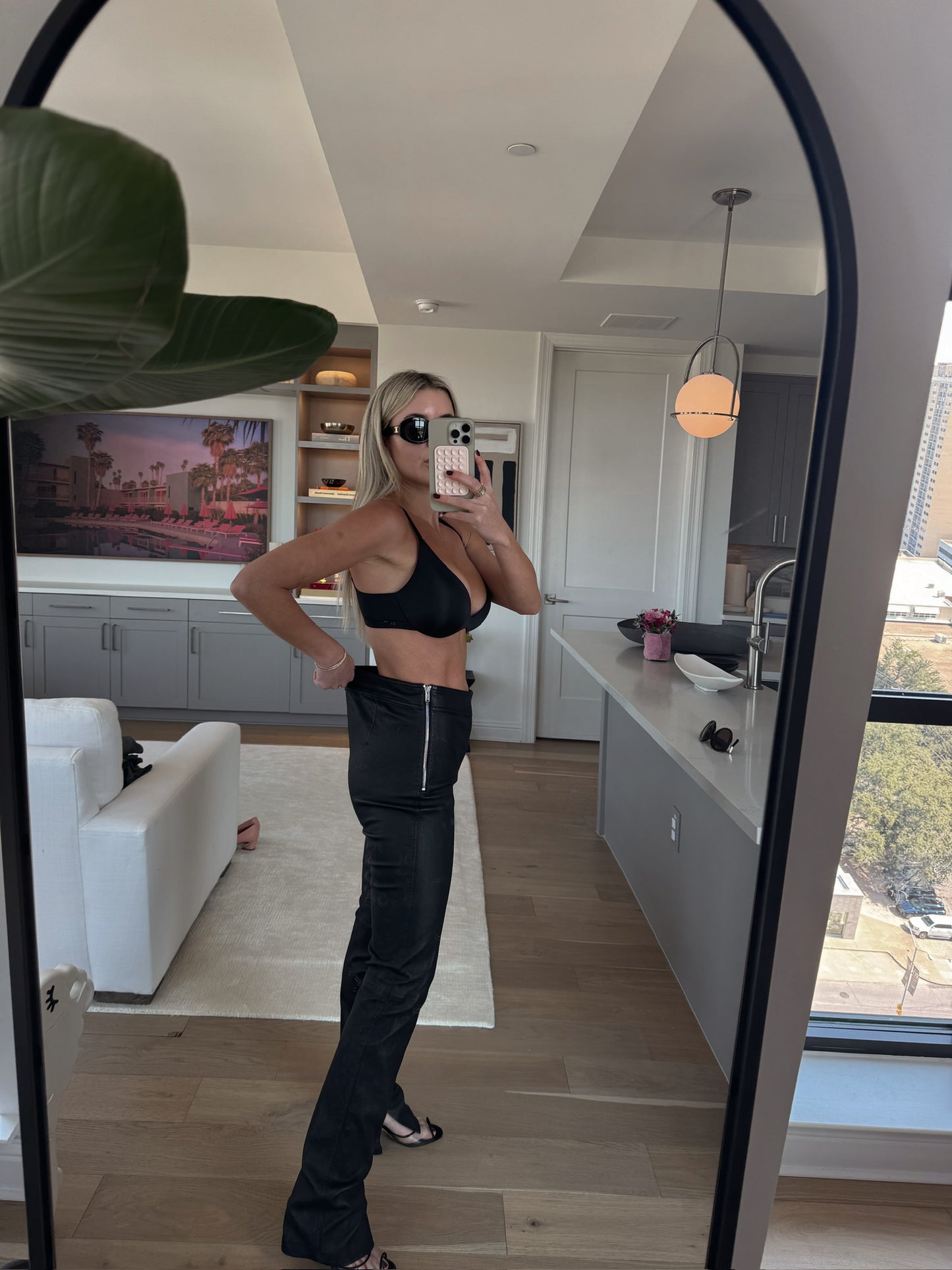 Leather pant