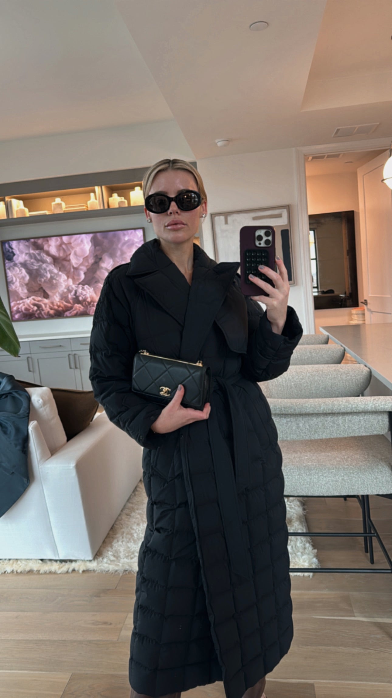 staying cozy