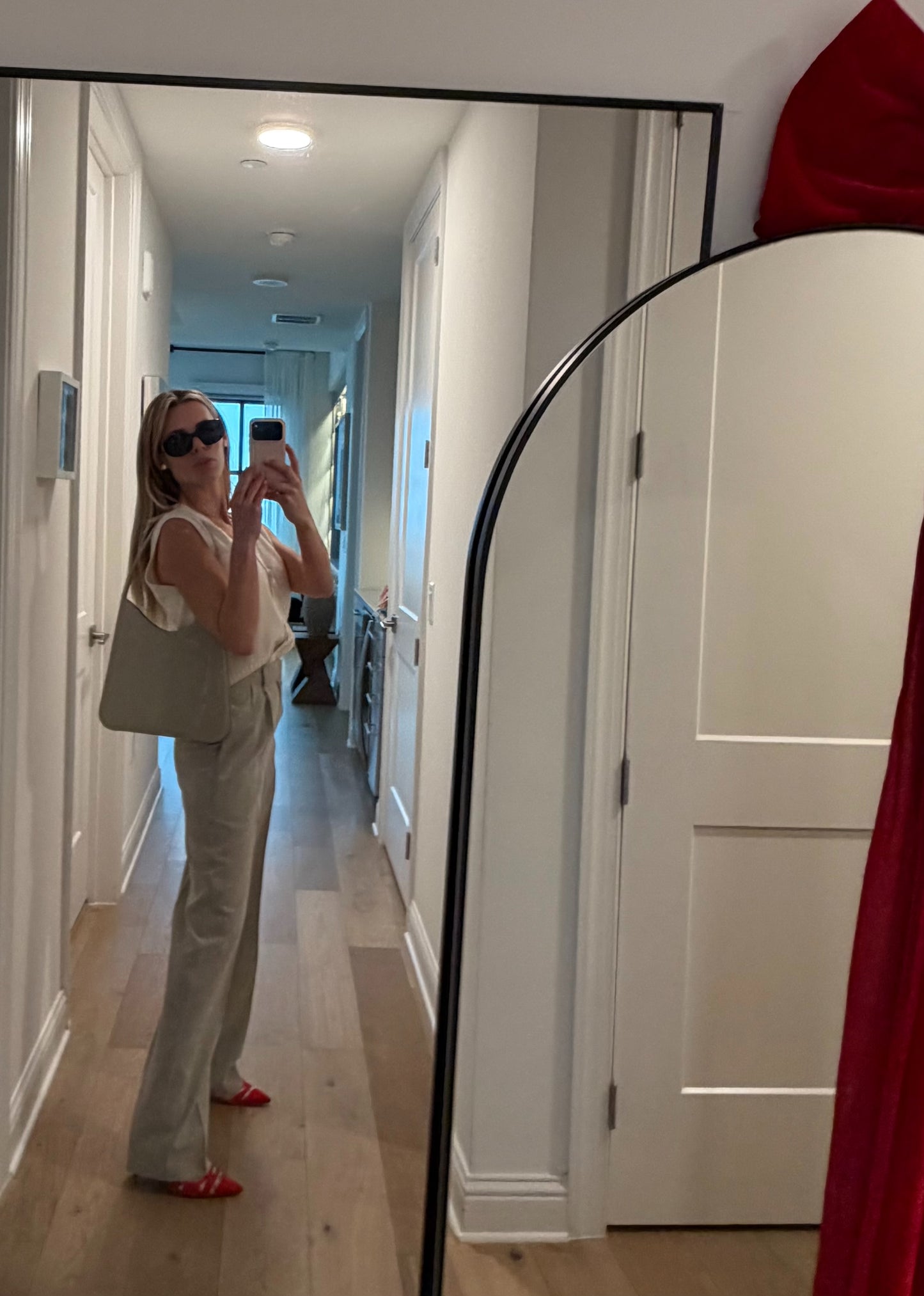 Tailored Cream Trousers