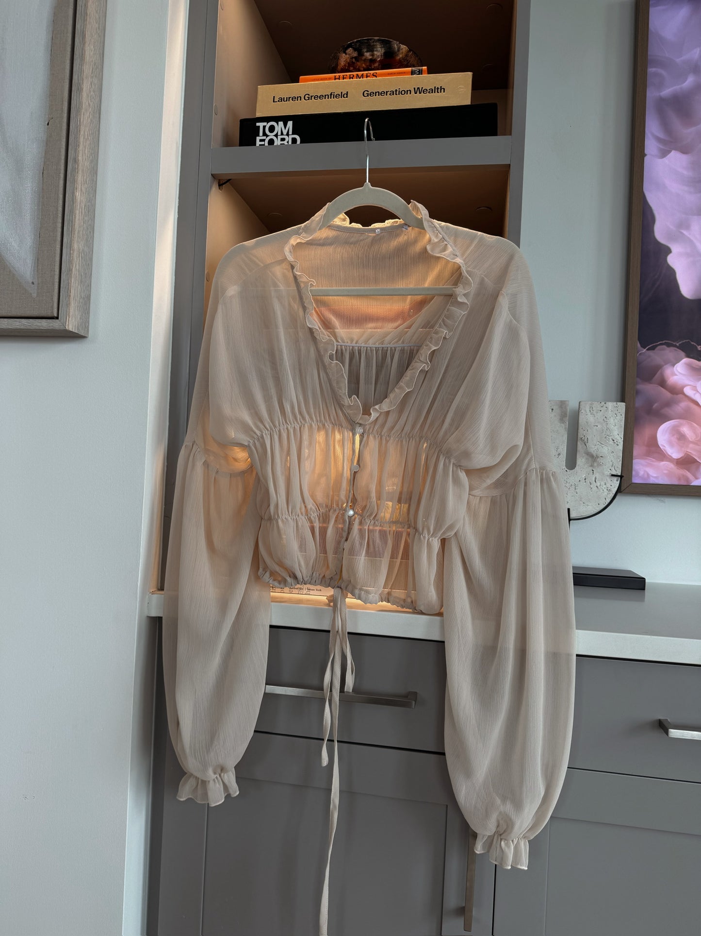 Billowed blouse