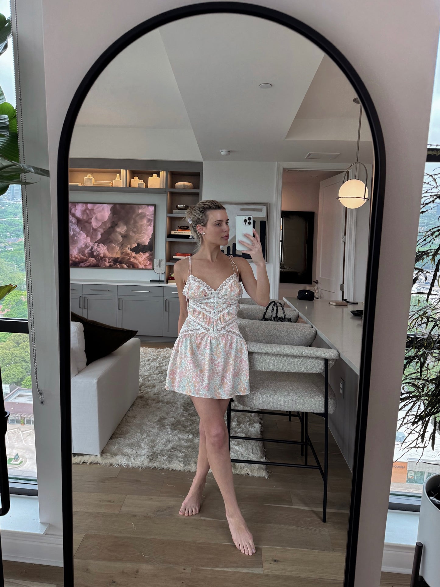 dainty mini dress