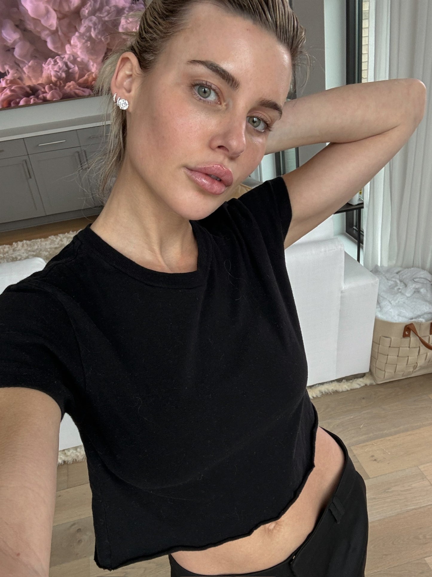 Baby black tee