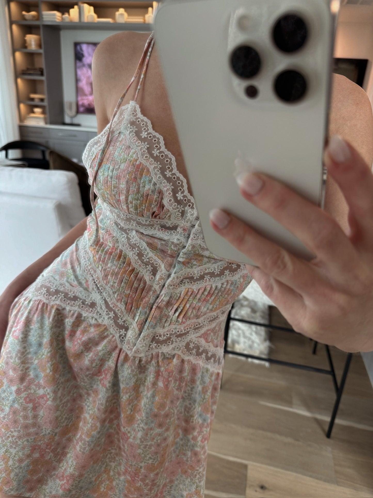 dainty mini dress