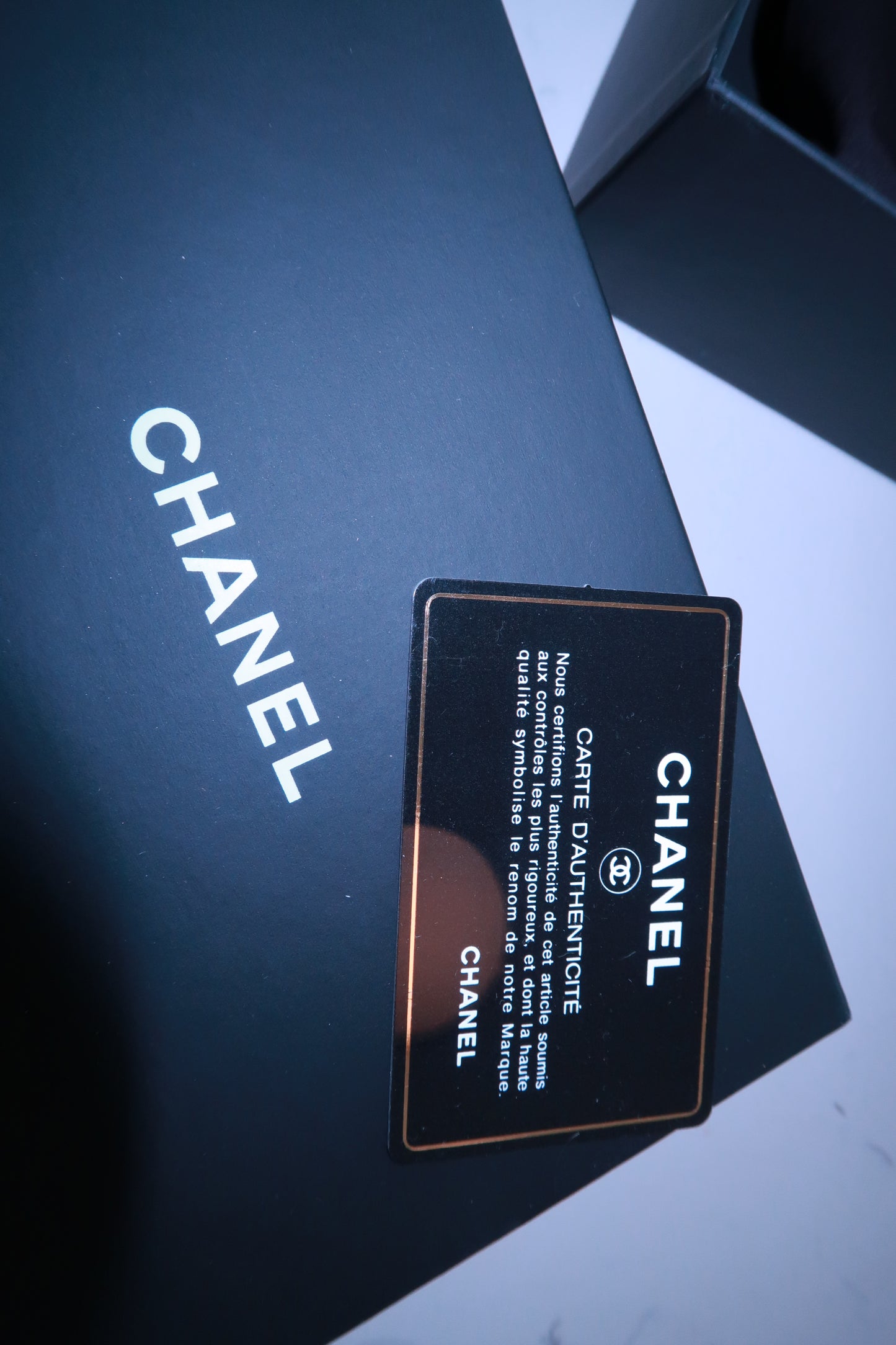 Chanel Vanity Leather Crossbody Bag