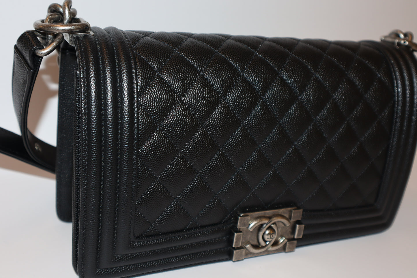 Chanel Caviar Boy Bag