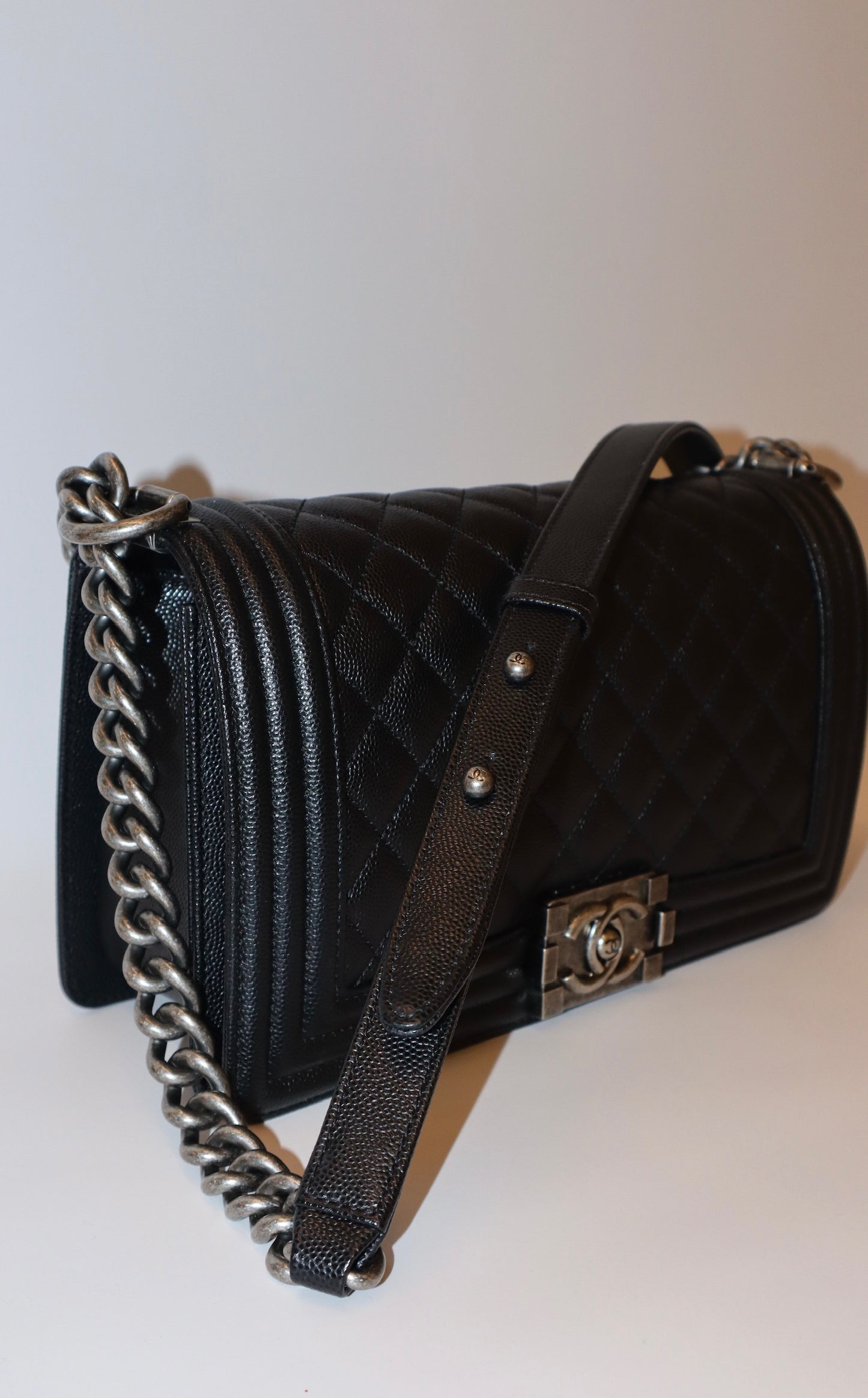 Chanel Caviar Boy Bag