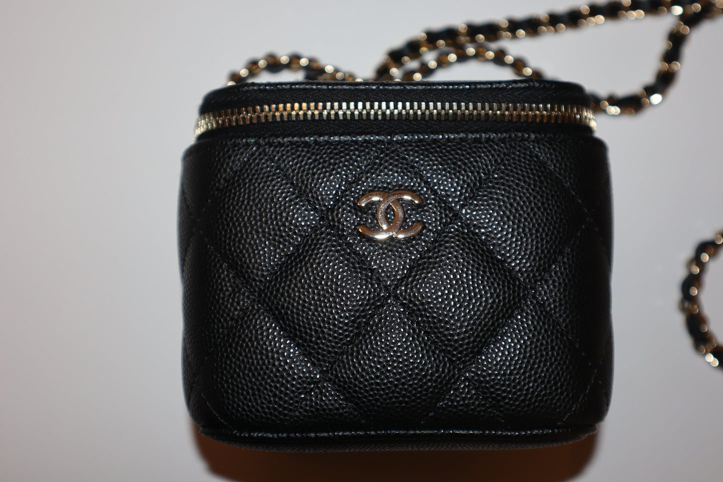 Chanel Vanity Leather Crossbody Bag