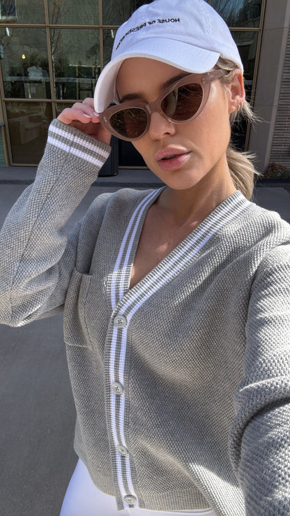 Court Set: ALO Cardi + Tennis Dress