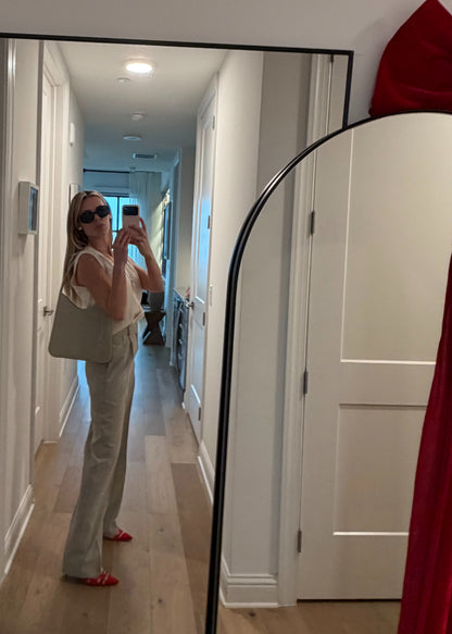 Tailored Cream Trousers