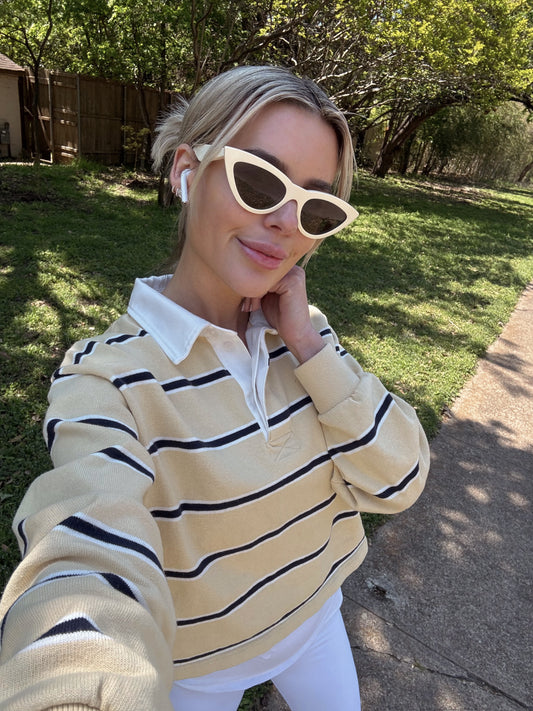 Sporty & Rich Retro Sweatshirt