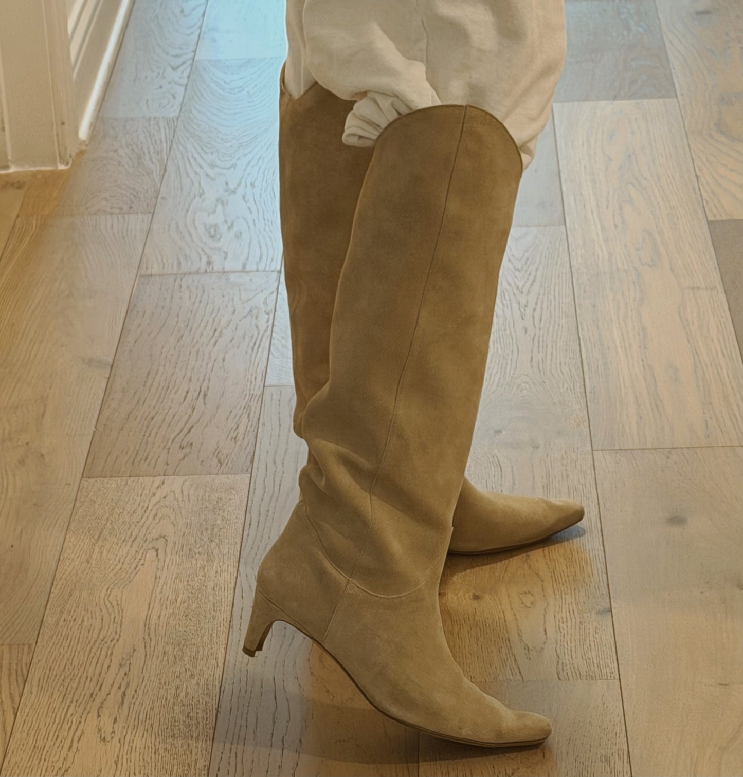 Stuart Weitzman Knee-High Suede Boots