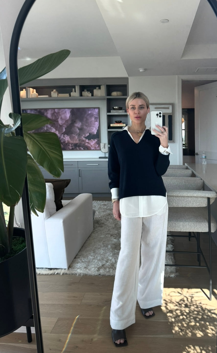 The Layered Sweater Top