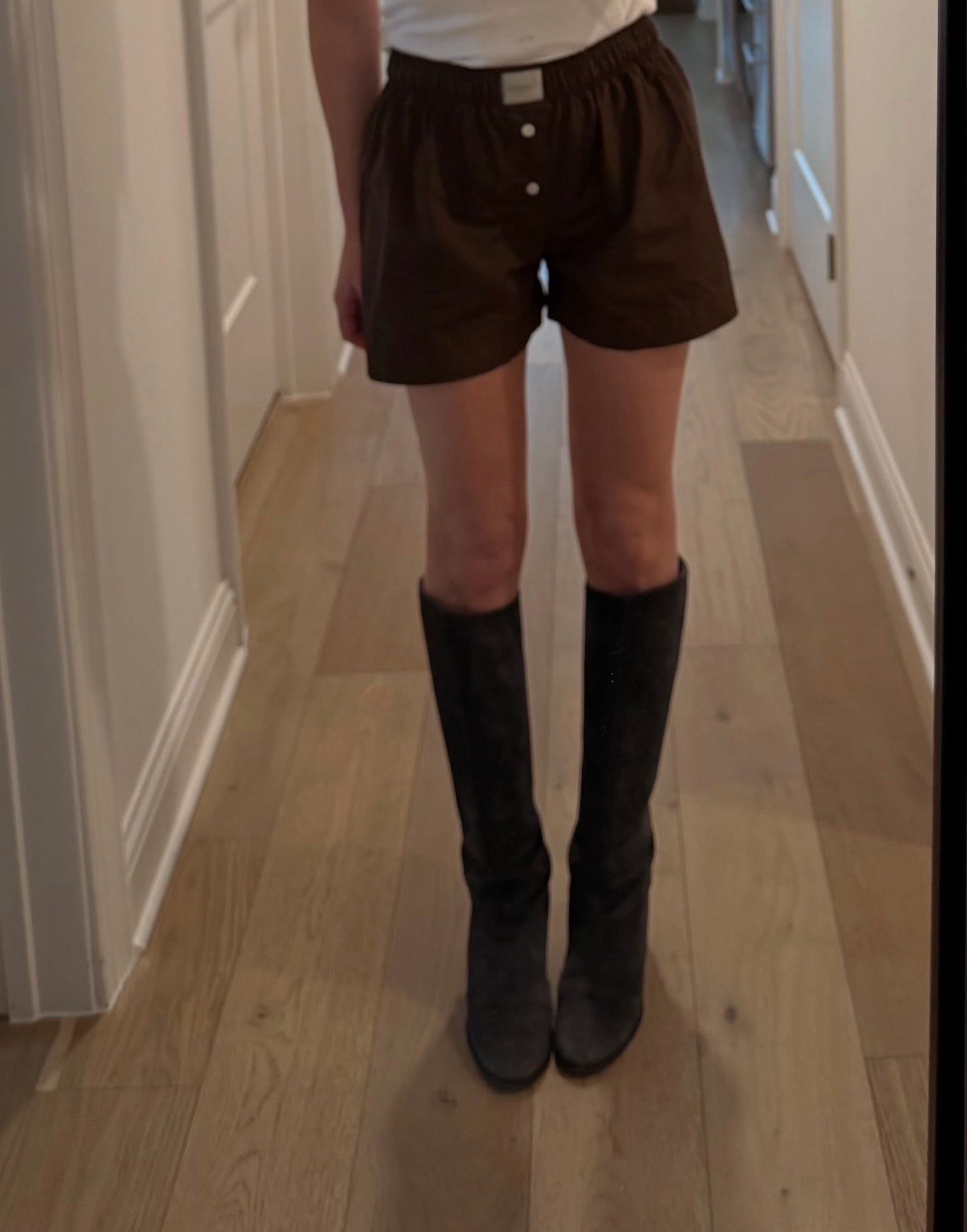 Red-Sole Luxe Riding Boot