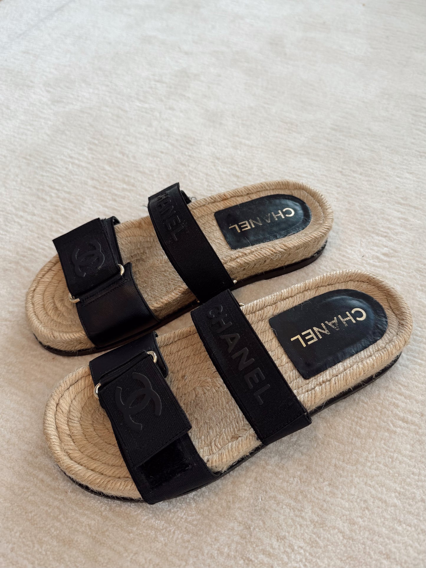 The Chanel Double Strap Espadrille