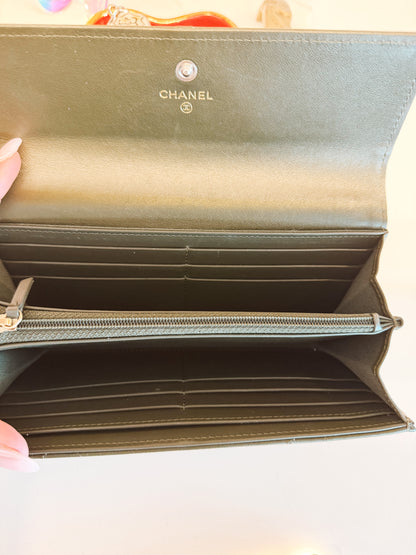 The Chanel Quilted CC Wallet